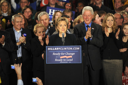 Hillary Clinton in New York