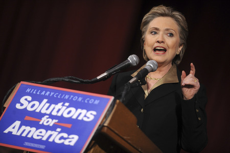 Hillary Clinton in New York