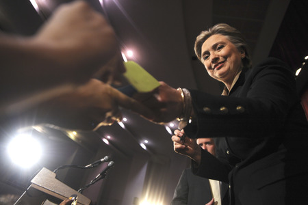 Hillary Clinton in New York