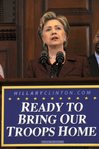 Hillary Clinton in New York