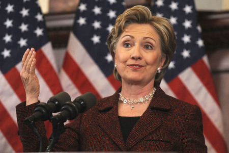 Hillary Clinton in New York