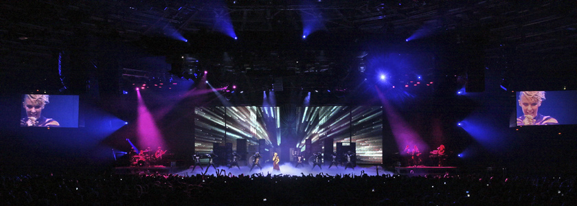 Konzert von Kylie Minogue im Konzert in Berlin