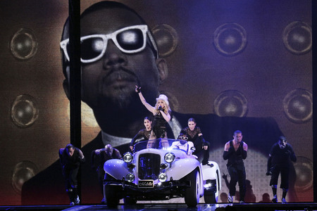 Konzert von Madonna in Berlin