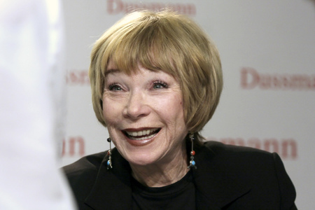 Shirley MacLaine Buch Präsentation in Berlin