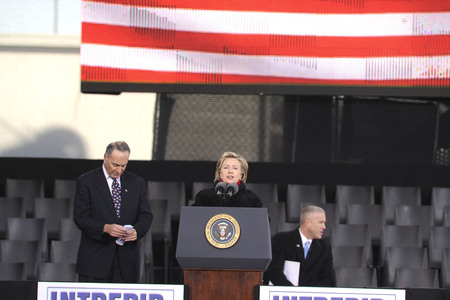 Hillary Clinton in New York