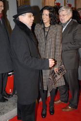 Dieter Kosslick, Minu Barati, Joschka Fischer