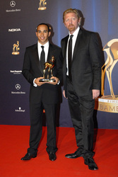 Lewis Hamilton, Boris Becker