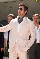 Daniel Brühl, Brad Pitt, Christoph Waltz