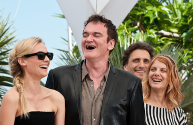 Diane Kruger, Quentin Tarantino, Lawrence Bender, Mélanie Laurent