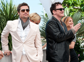 Brad Pitt, Diane Kruger, Quentin Tarantino, Mélanie Laurent