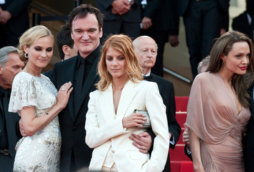 Diane Kruger, Quentin Tarantino, Mélanie Laurent, Angelina Jolie