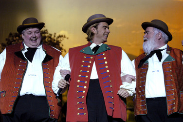 Florian Silbereisen mit den Wildecker Herzbuben