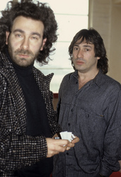 Pressetermin mit Godley & Creme in London