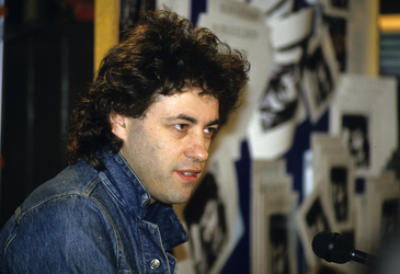 Pressekonferenz mit Bob Geldof in London