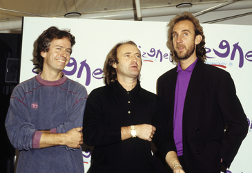 Pressetermin mit Genesis in London