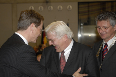 Guido Westerwelle, Frank-Walter Steinmeier, Gerd Schwandner