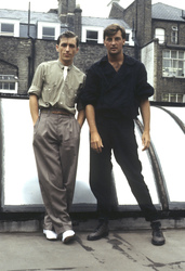 Photoshooting mit Haircut 100 in London