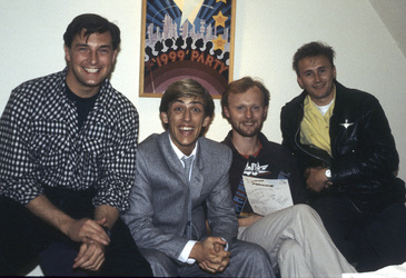 Interview mit Haircut 100 in London