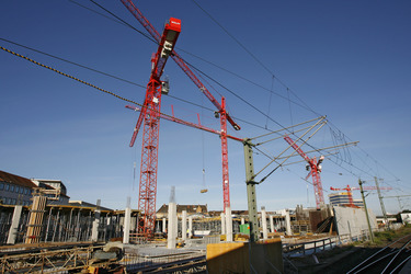 Baustelle Ernst-August-Galerie