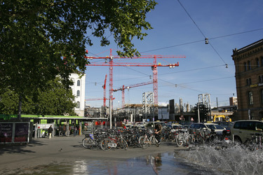 Baustelle Ernst-August-Galerie