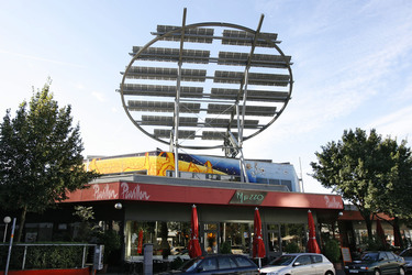 Pavillon Hannover mit Solarstromanlage