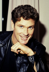 Photoshooting mit David Hasselhoff in London