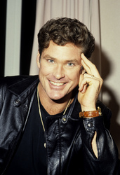 Photoshooting mit David Hasselhoff in London