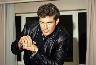 Photoshooting mit David Hasselhoff in London