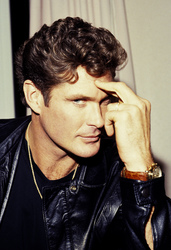 Photoshooting mit David Hasselhoff in London