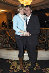 André Hennicke mit Freundin Denise Gebhardt