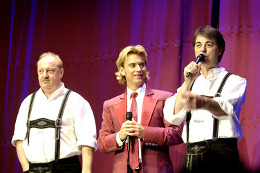 Florian Silbereisen mit dem Naabtal Duo