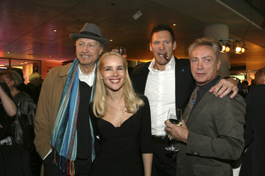 Reiner Schöne mit Begleitung, Ralf Möller, Udo Kier