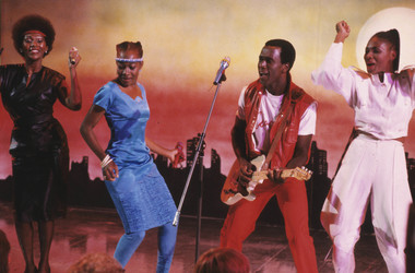 Boney M. mit Reggie Tsiboe