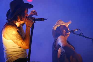 Alec 'Boss Burns' Völkel, Sascha 'Hoss Power' Vollmer (The BossHoss)