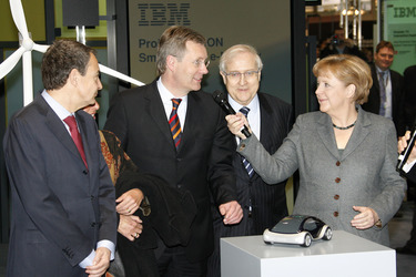 José Luis Rodriguez Zapatero, Christian Wulff, Rainer Brüderle, Angela Merkel