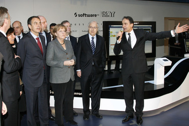 José Luis Rodriguez Zapatero, Angela Merkel, Rainer Brüderle