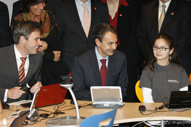 Achim Berg, José Luis Rodriguez Zapatero