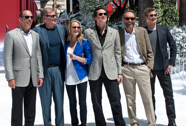 Jack Rapke, Robert Zemeckis, Robin Wright Penn, Jim Carrey, Steve Starkey, Colin Firth