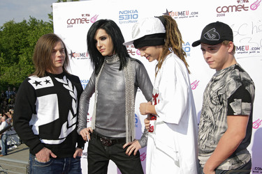 Georg Listing, Bill Kaulitz, Tom Kaulitz, Gustav Schäfer (Tokio Hotel)