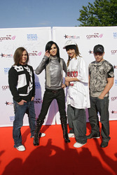 Georg Listing, Bill Kaulitz, Tom Kaulitz, Gustav Schäfer (Tokio Hotel)