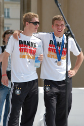 Bastian Schweinsteiger, Lukas Podolski