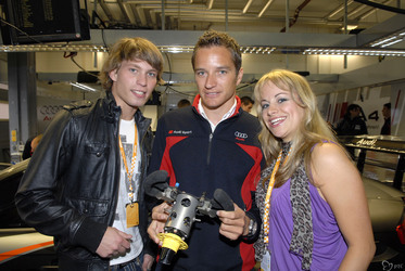 Raul Richter, Timo Scheider, Katie Pfleghar