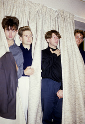 Photoshooting mit Echo & the Bunnymen in London