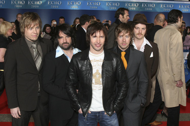 James Blunt mit Band