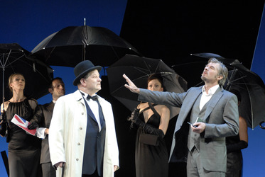 Anton Rattinger (Colonel Pickering), Daniel Morgenroth (Henry Higgins)