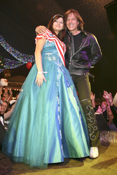 Jürgen Drews mit Miss Freimarkt Jagoda Jaworski