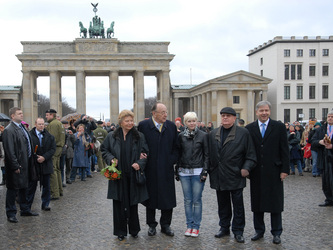 Hans-Dietrich Genscher, Michail Gorbatschow, Klaus Wowereit
