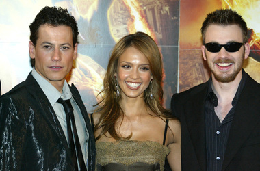 Ioan Gruffudd, Jessica Alba, Chris Evans