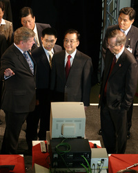 Wen Jiabao, Wolf-Dietrich Krüger, Heinrich v. Pierer