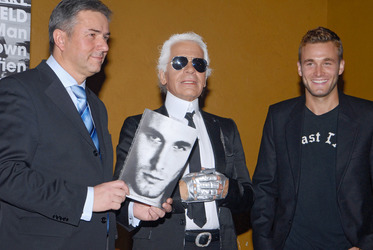Klaus Wowereit, Karl Lagerfeld, Brad Kroenig